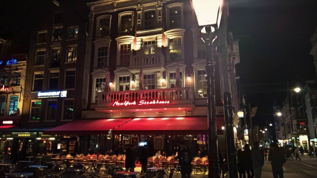 Amsterdam in de nacht